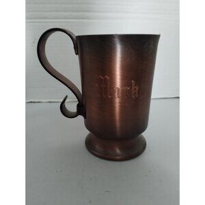 Mark Engraved Glencroft Copper Stein Mug